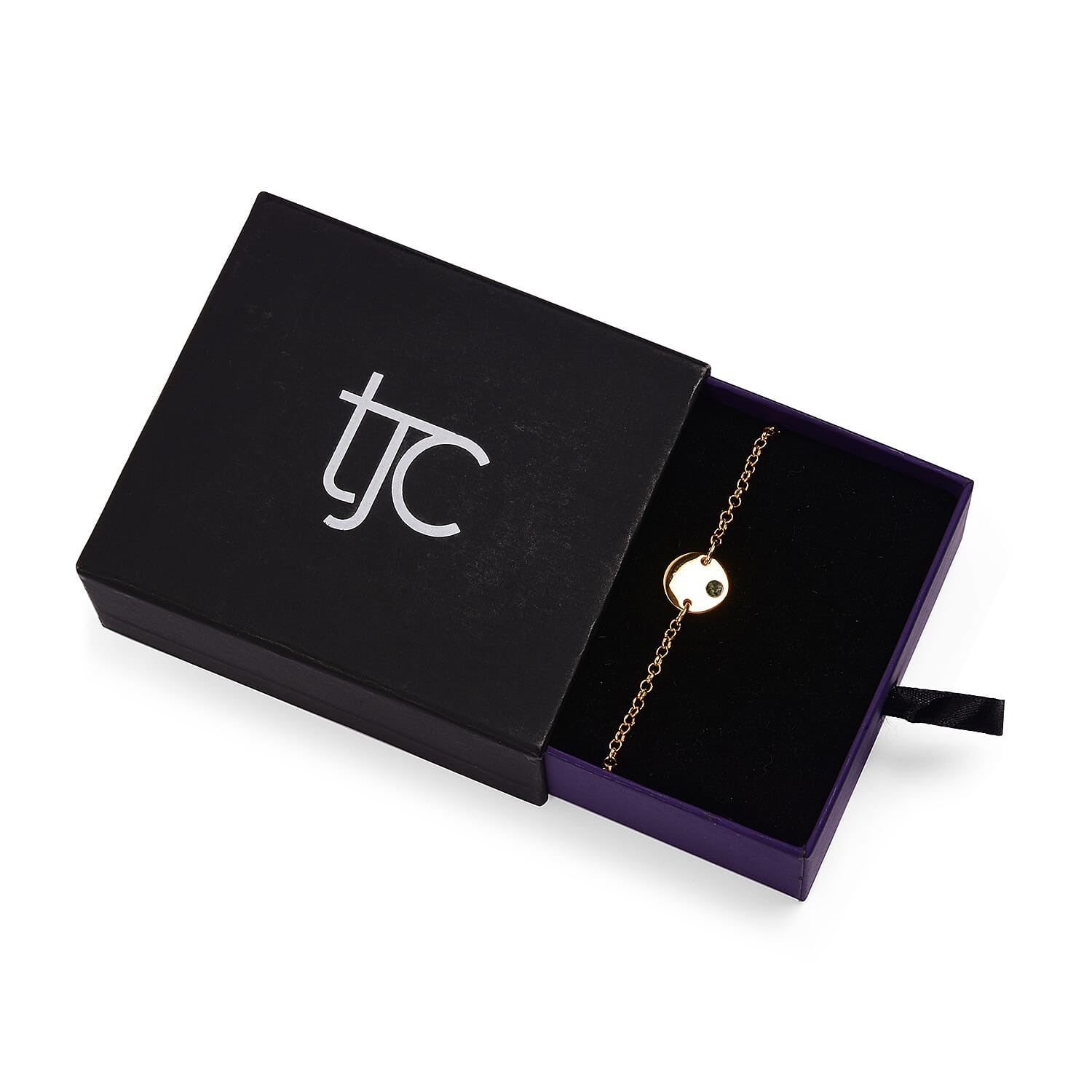 Green Tourmaline Bracelet (Size 7.5 with Extender) in 14K Gold Overlay Sterling Silver