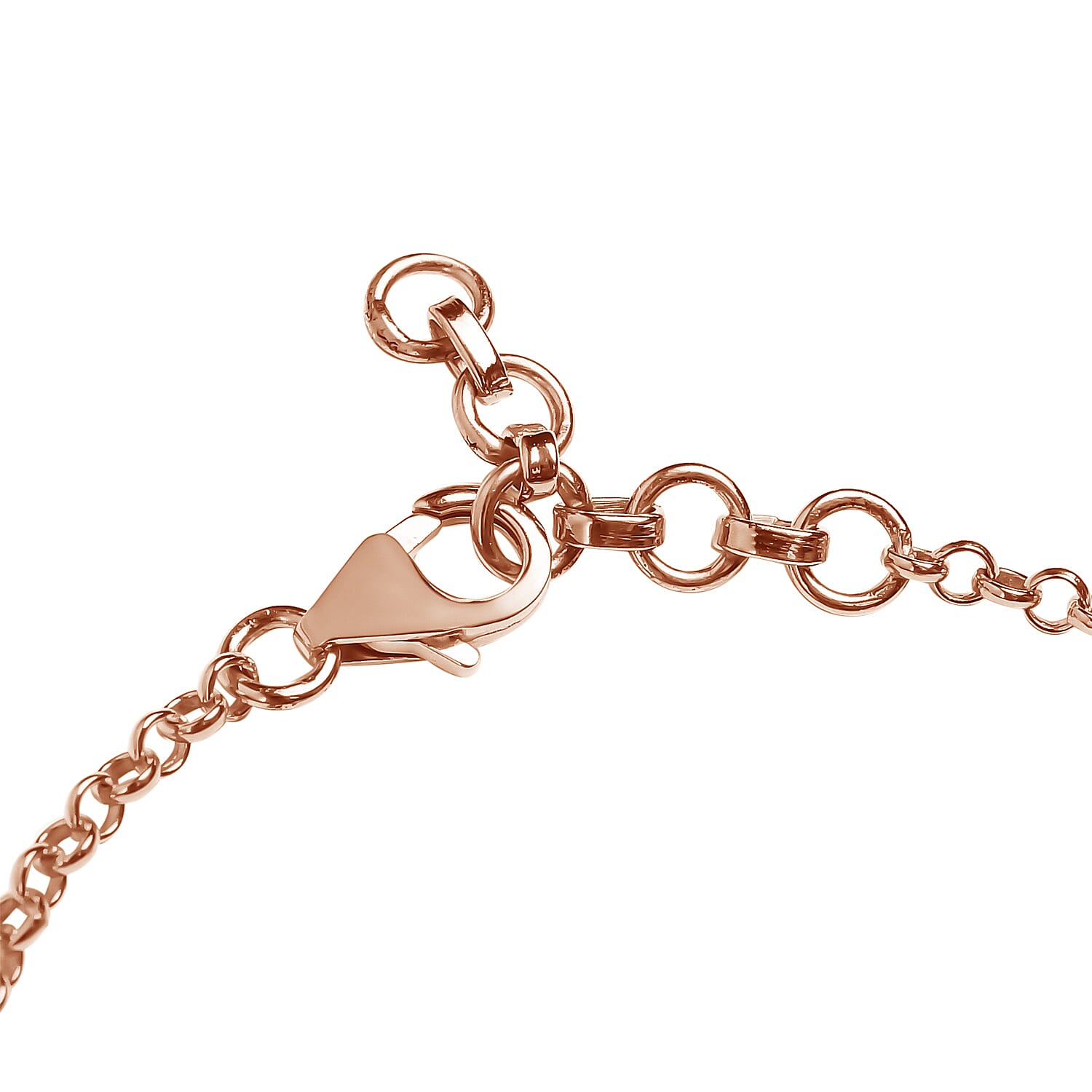 Green Tourmaline Bracelet (Size 7.5 with Extender) in Rose Gold Overlay Sterling Silver