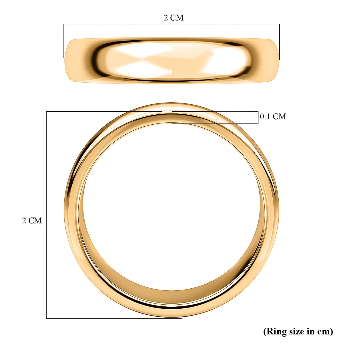14K Gold Overlay Sterling Silver Ring