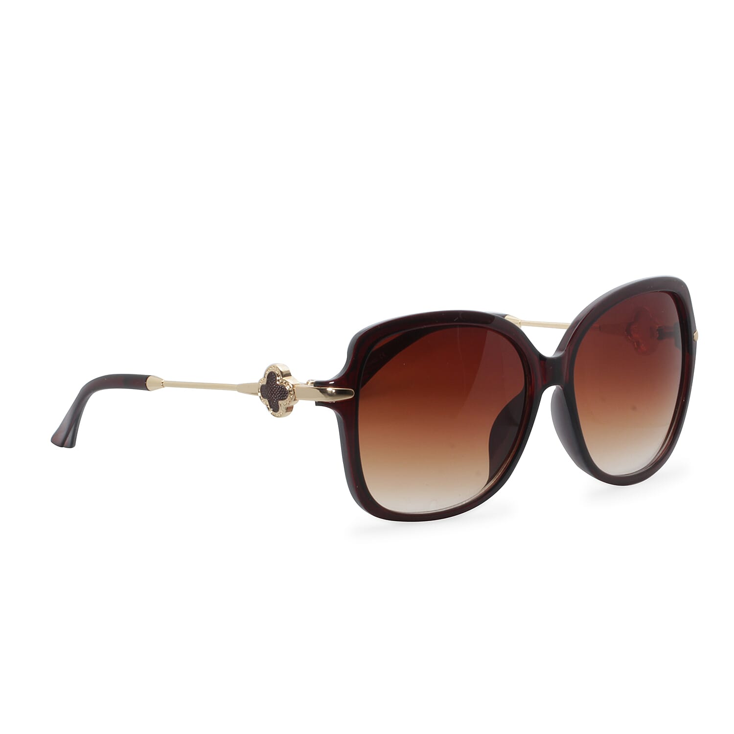 Designer Inspired Sunglasses for Women - Brown