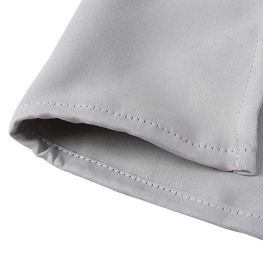 2 Piece Set - Blackout Curtains with Metal Eyelets (Size 240x140 cm) - Off-White