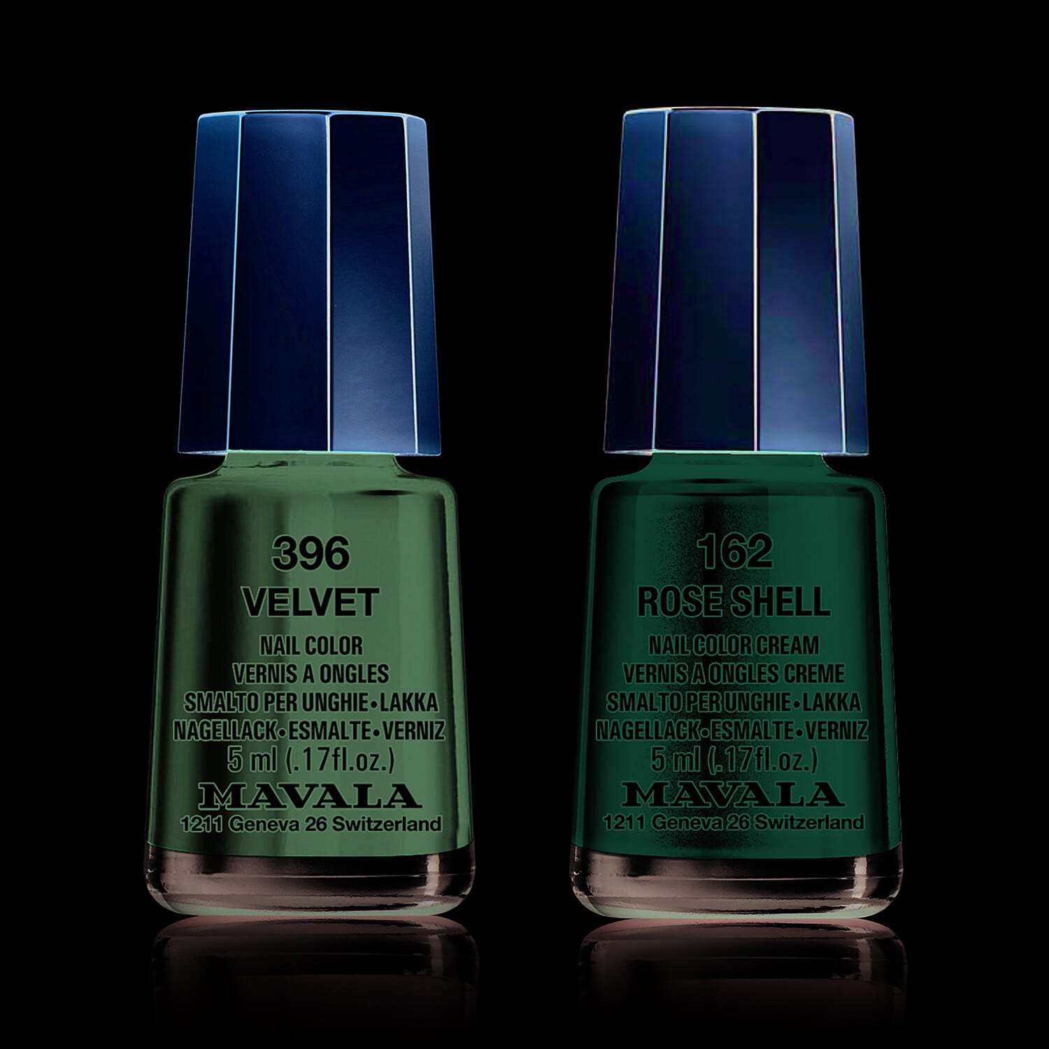 Mavala: Velvet - 396 & Rose Shell - 162