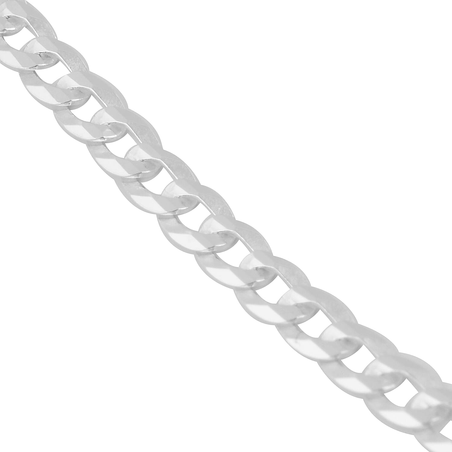 Made in Italy - Sterling Silver Chain (Size 20), Silver wt 5.56 Gms