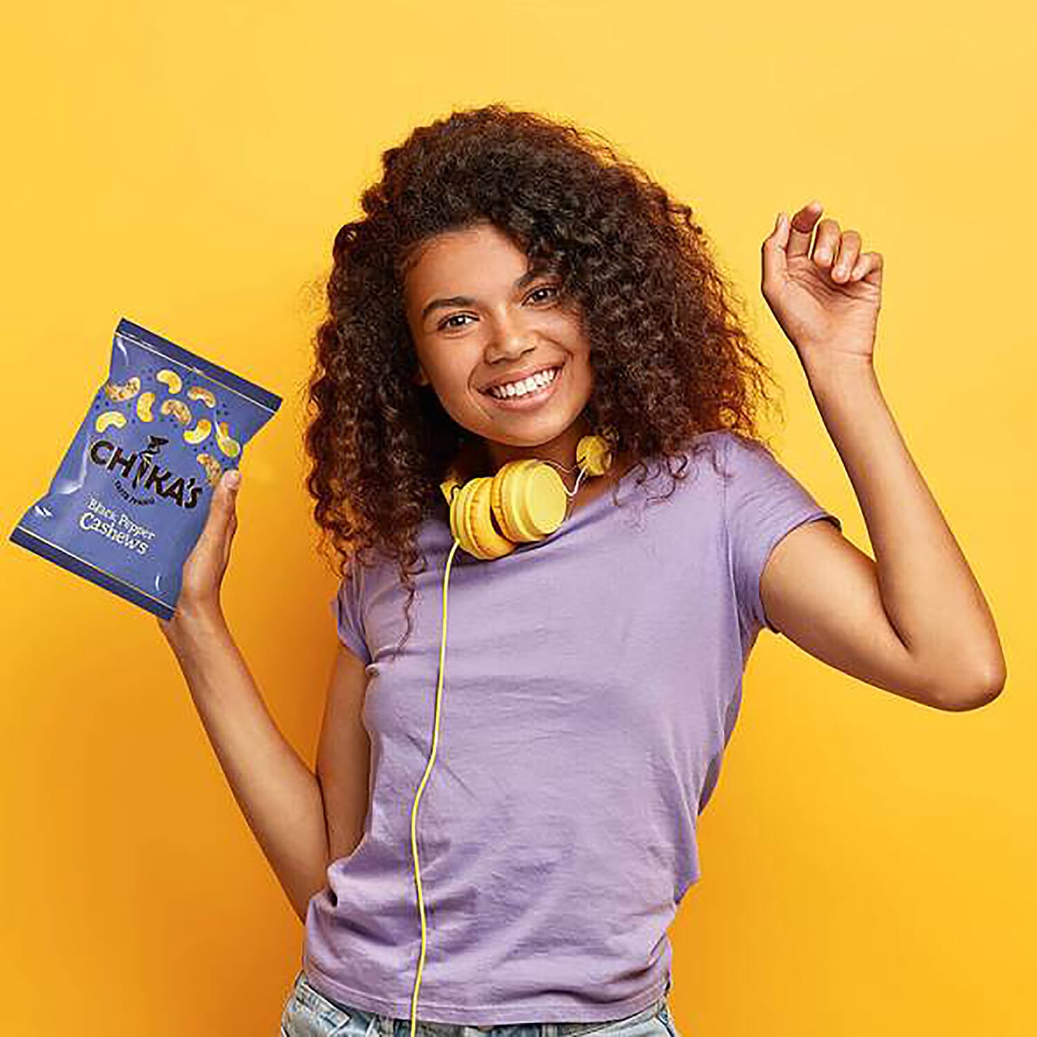 CHIKAS High Protein Box 12 x 41g Nuts Bundle (3 x Smoked Almonds, 3 x Honey Spiced Nut Mix, 3 x Chilli and Lime Nut Mix, 3 x Sea Salt Black Pepper Cashews)