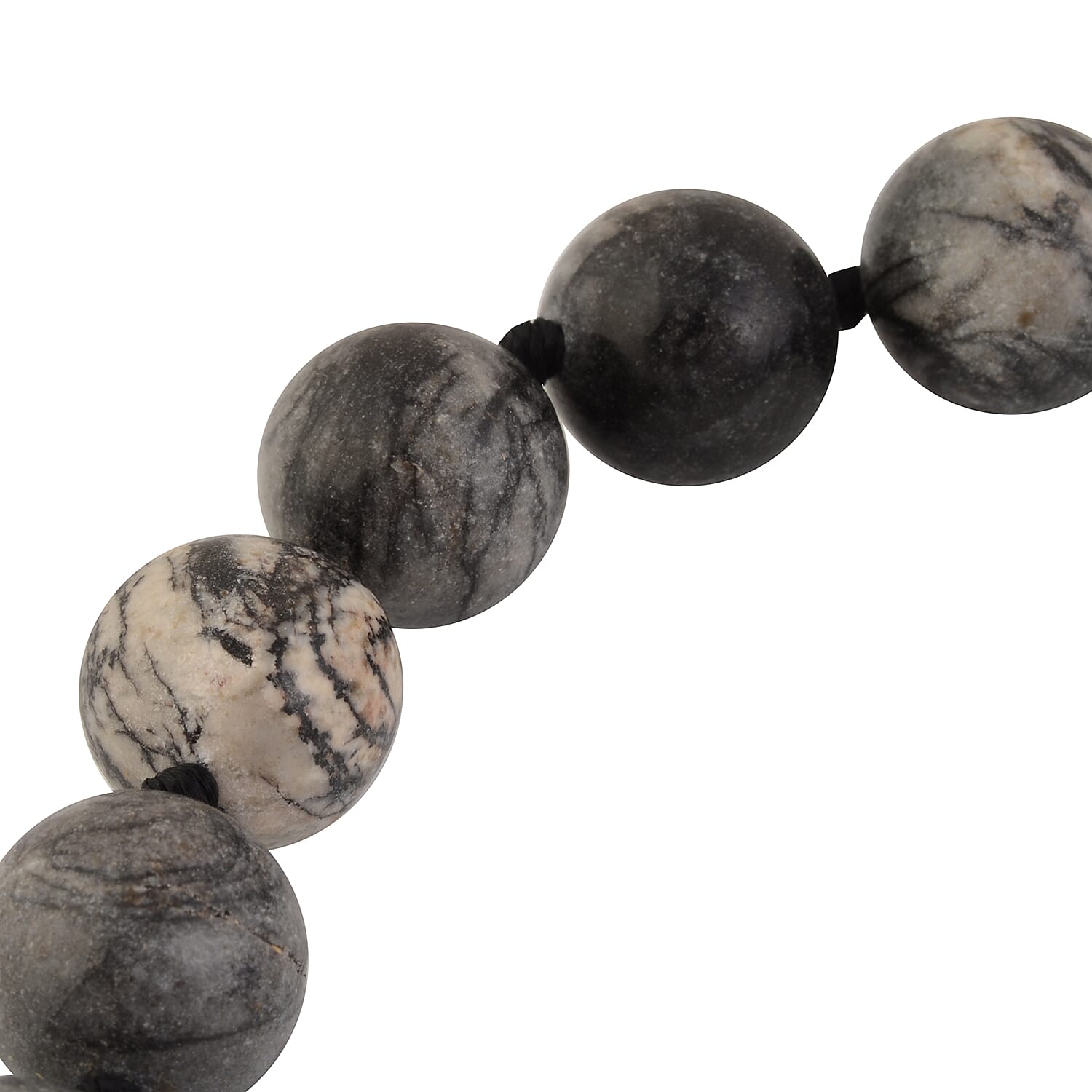 TJC Launch-Indonesian Maligano Jasper Beaded Necklace (Size 18 with 2 inch Extender) 698.00  Ct.