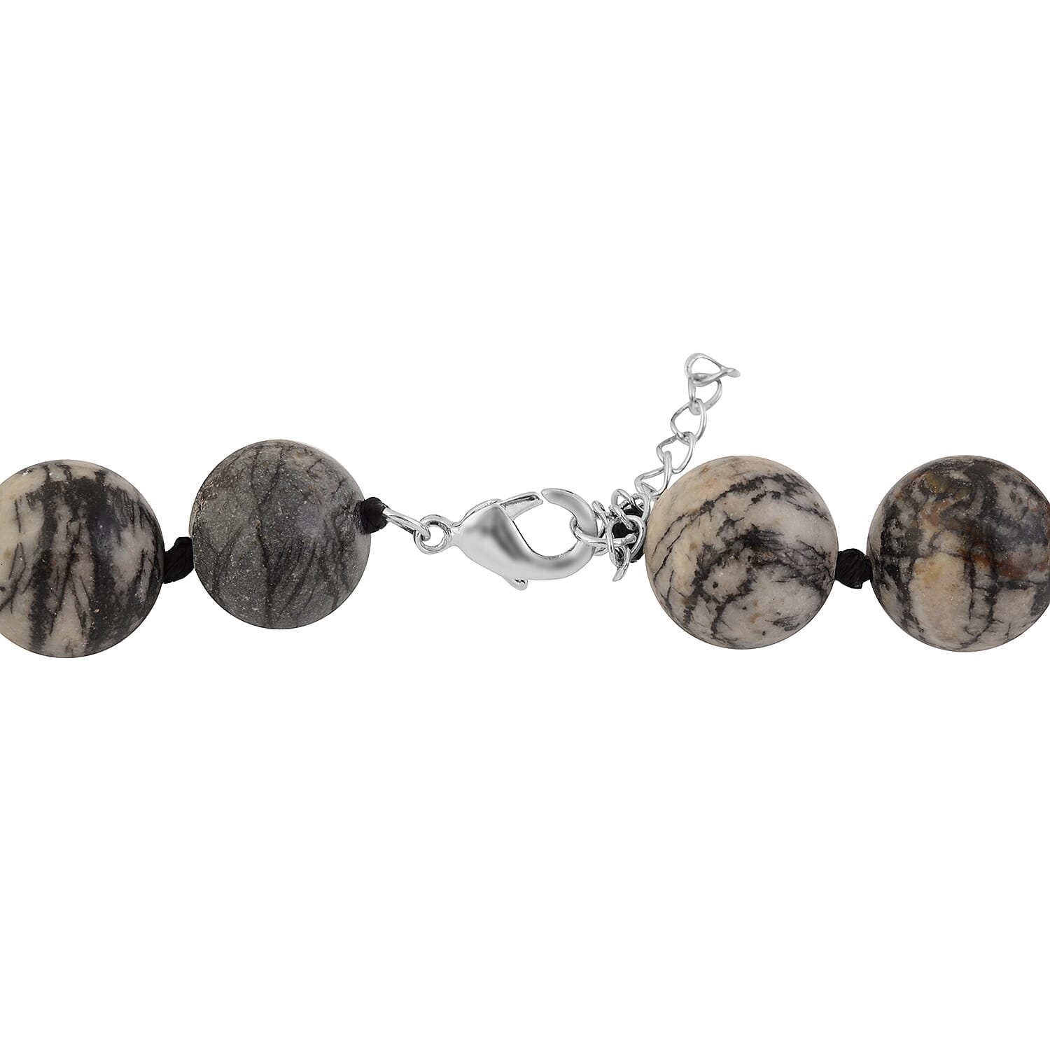 TJC Launch-Indonesian Maligano Jasper Beaded Necklace (Size 18 with 2 inch Extender) 698.00  Ct.