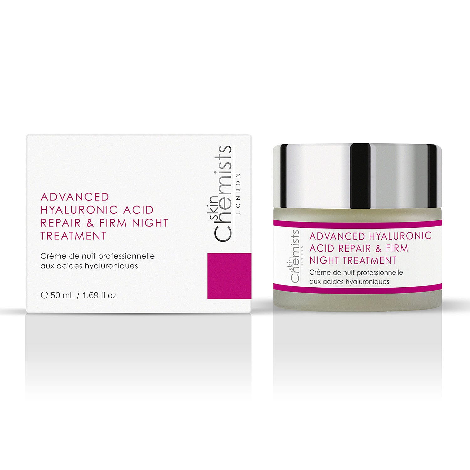 skinChemists: Advanced Hyaluronic Acid Repair & Firm Night Treatment - 50ml