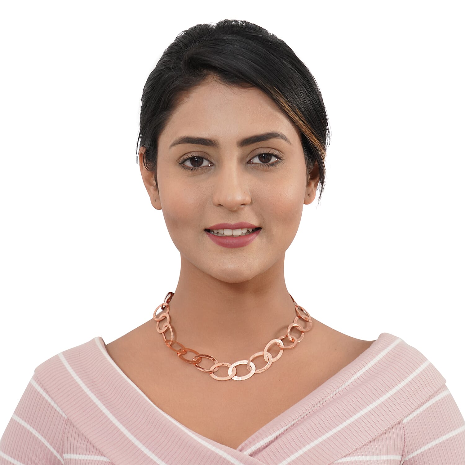 Shiny Link Necklace (Size 21 with Extender)