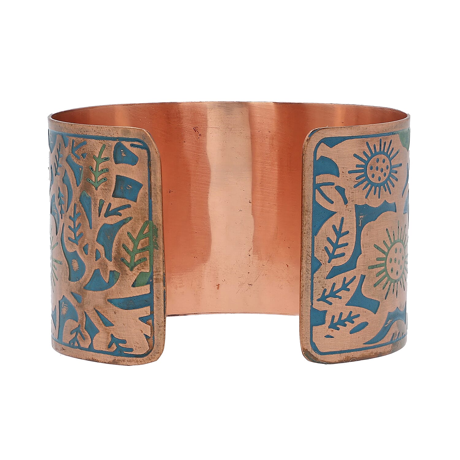 Antique Patina Cuff Bangle (Size 7)