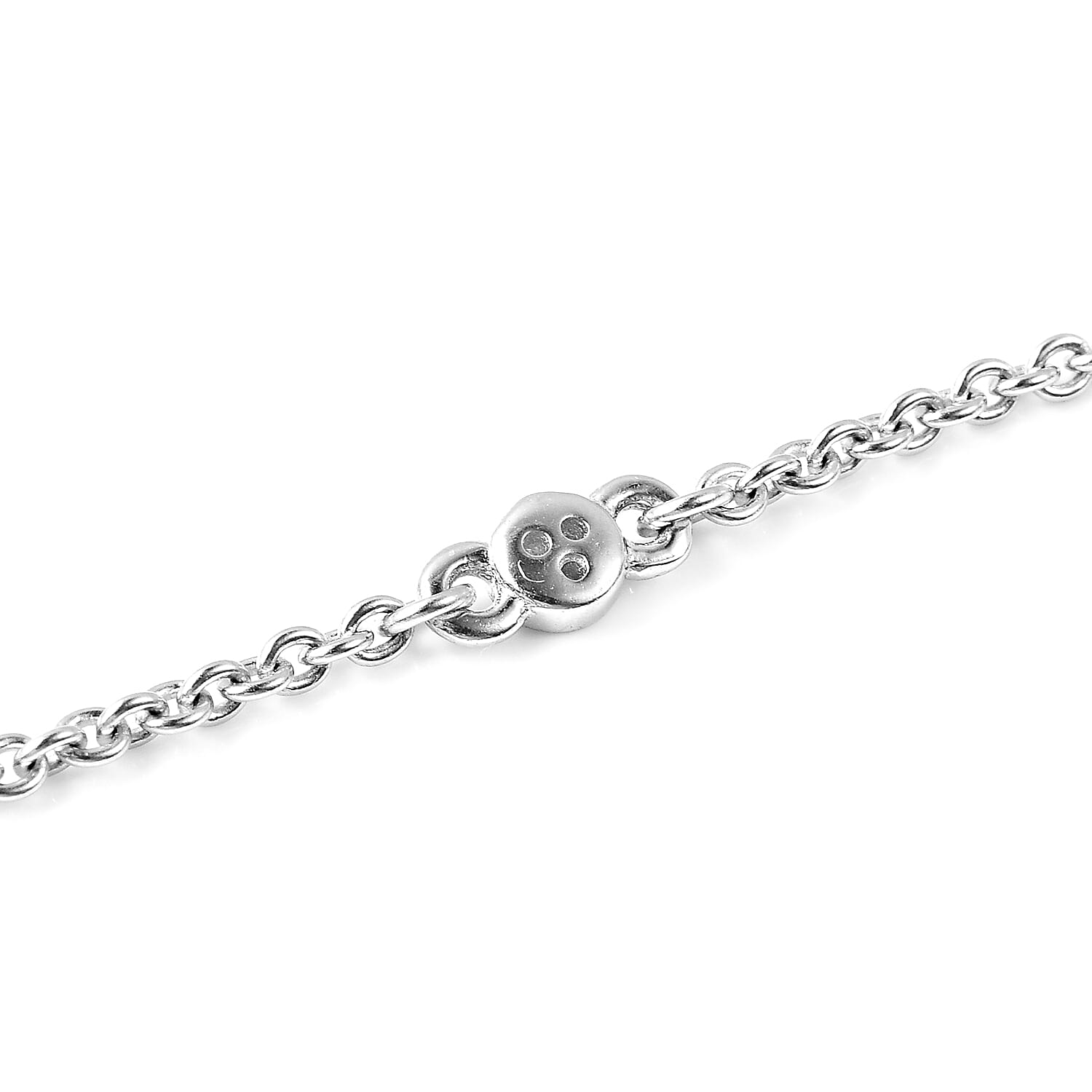 Isabella Liu Twilight Collection - Baroque Edison Pearl and Diamond Necklace (Size 60) in Rhodium Overlay Sterling Silver, Silver Wt. 13.56 Gms