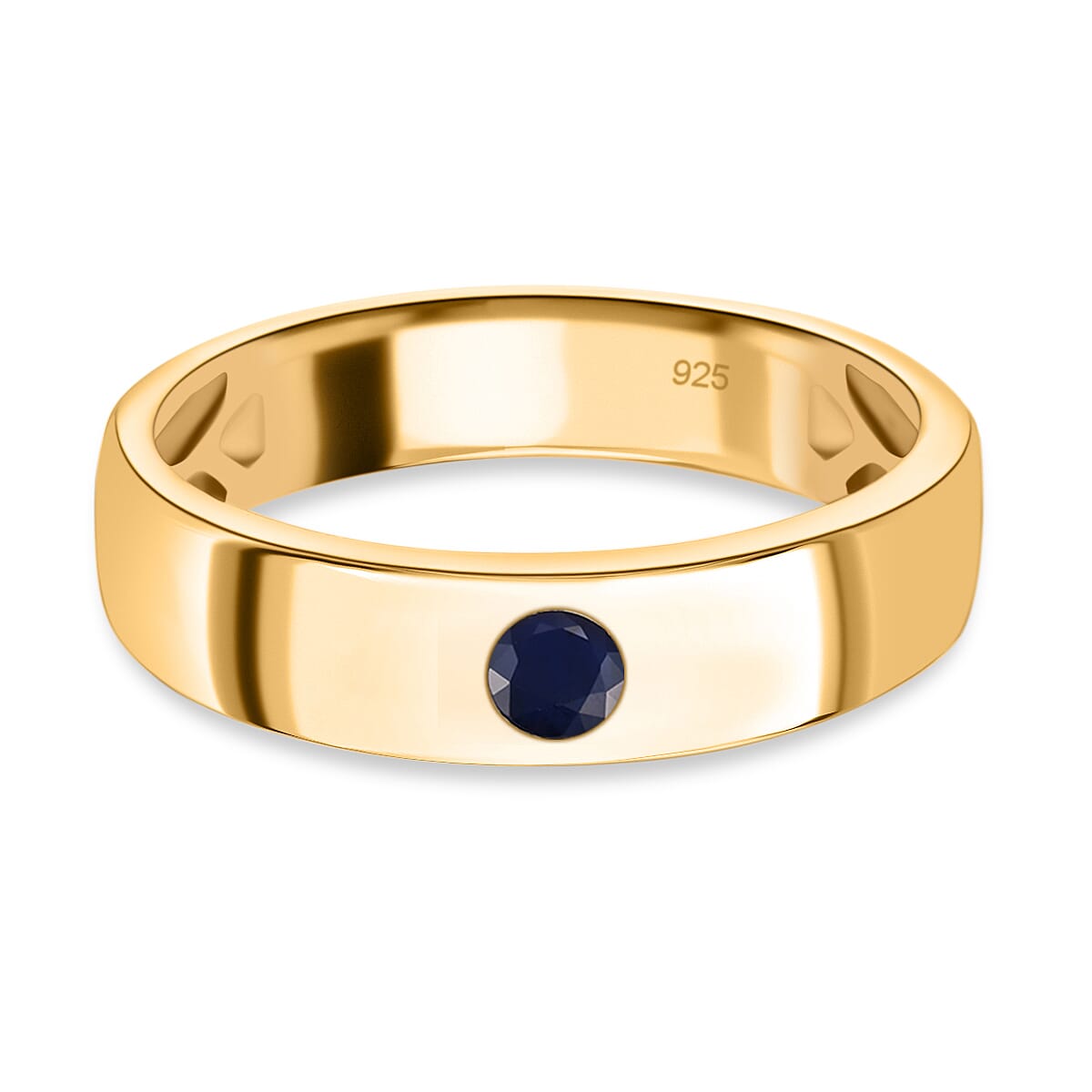 Masoala Sapphire (FF) in 14K Gold Overlay Sterling Silver Ring