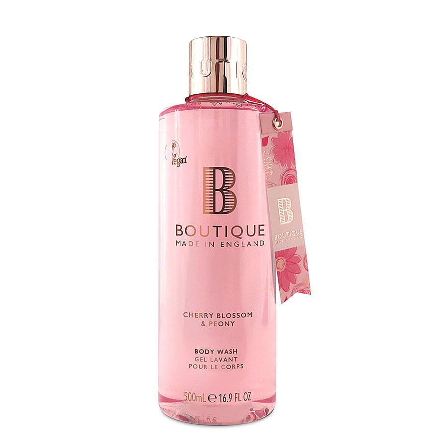 Boutique: Cherry Blossom & Peony Body Wash - 500ml