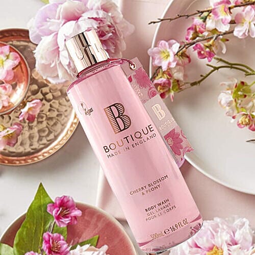 Boutique: Cherry Blossom & Peony Body Wash - 500ml