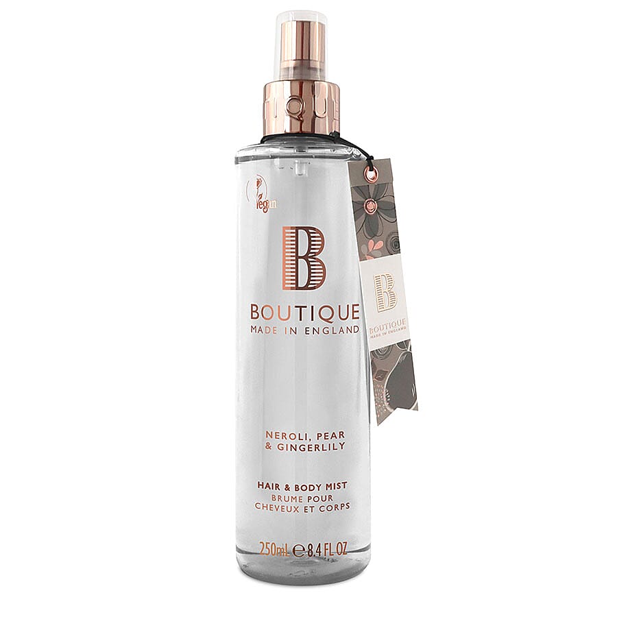 Boutique: Neroli, Pear & Gingerlily Body Mist - 250ml