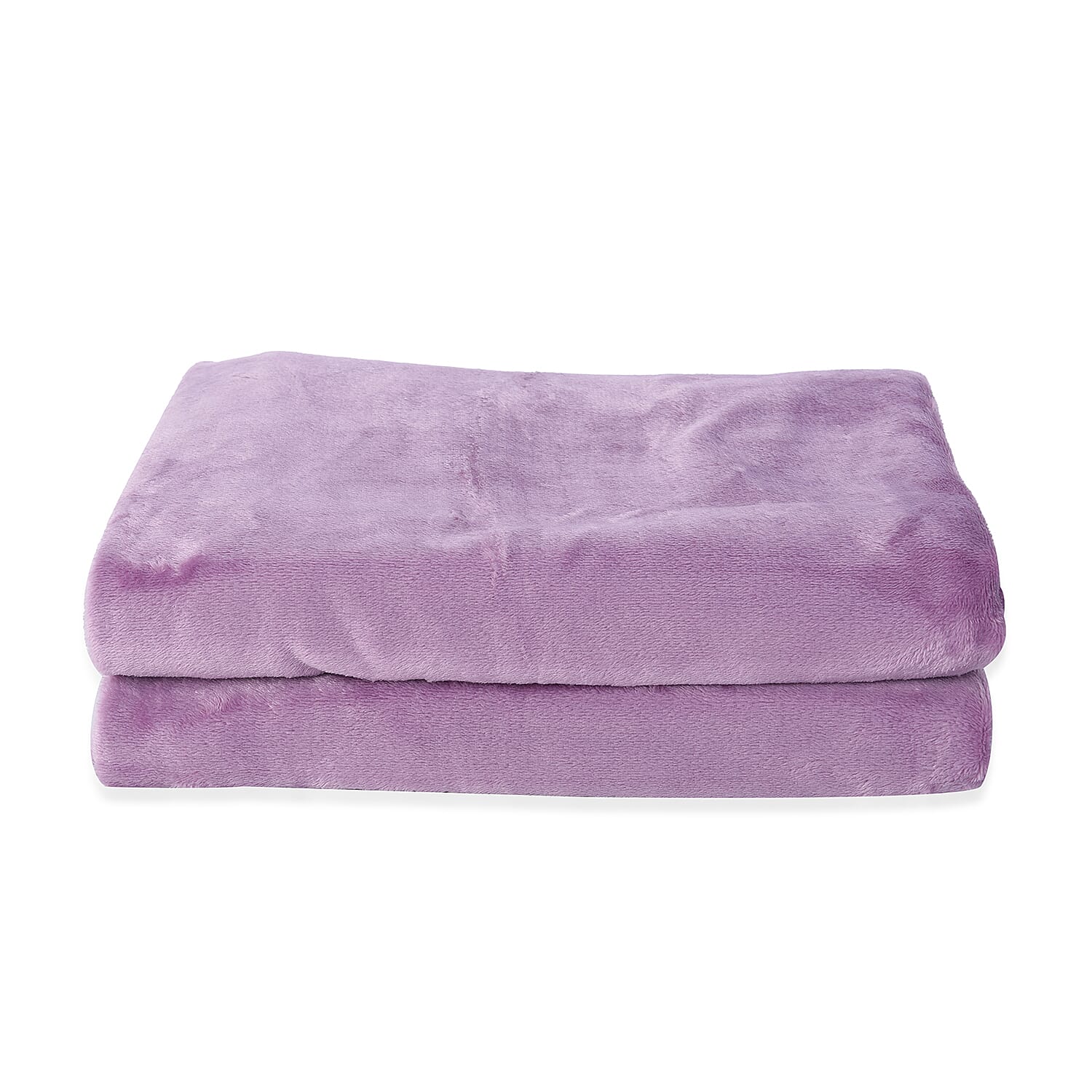 One Time Deal- Supersoft Coral Fleece Blanket 150x200 cm - Lavender
