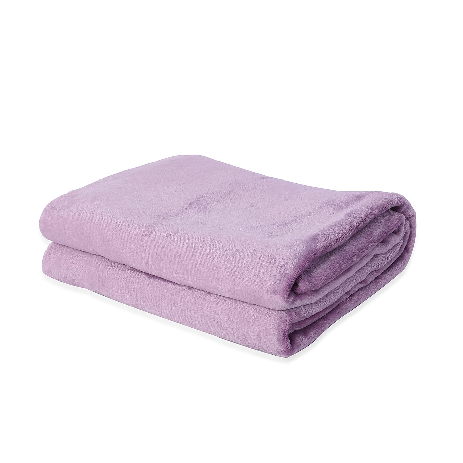 One Time Deal- Supersoft Coral Fleece Blanket 150x200 cm - Lavender