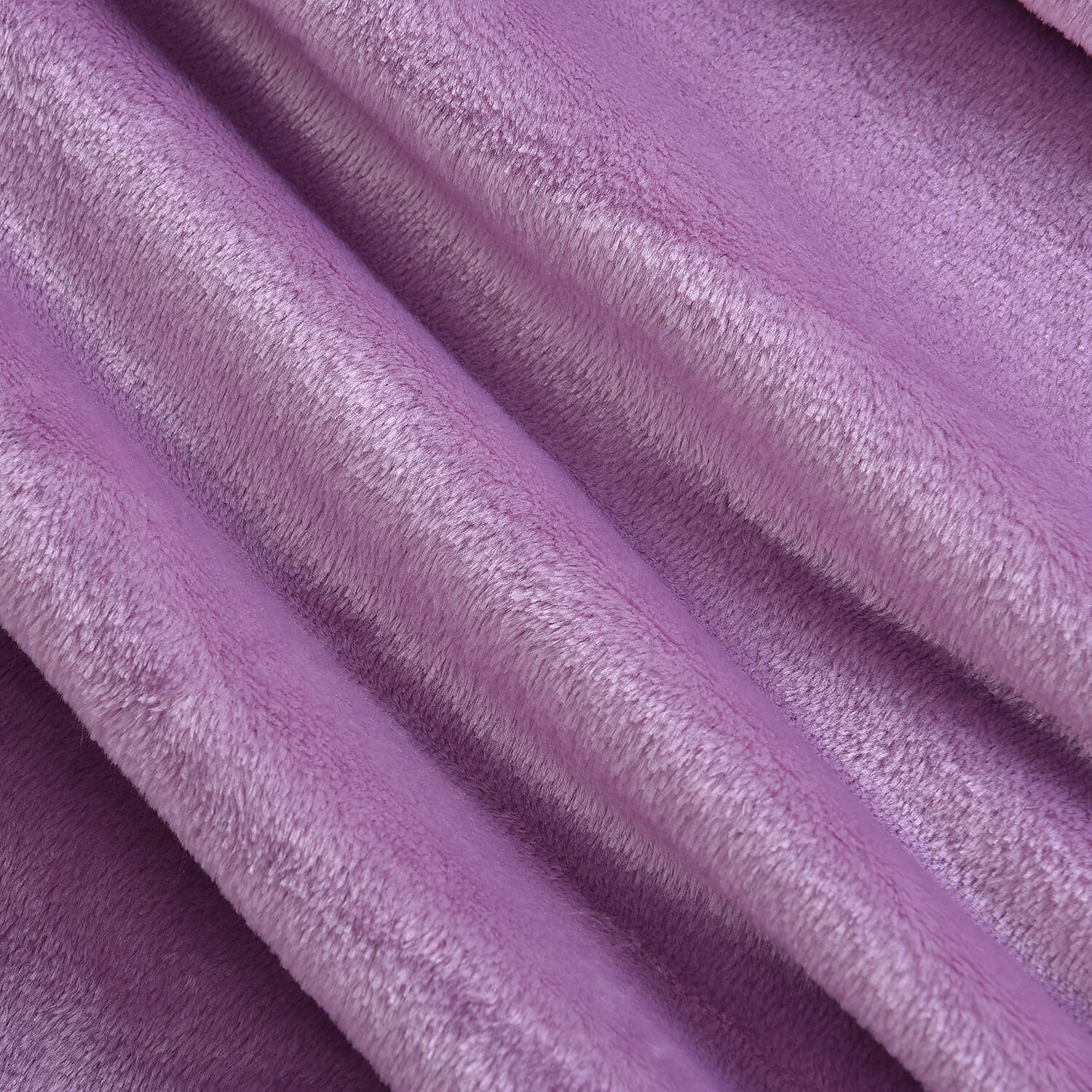 One Time Deal- Supersoft Coral Fleece Blanket 150x200 cm - Lavender