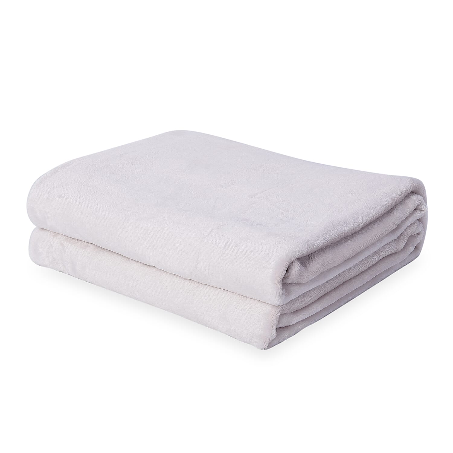 One Time Deal - Supersoft Coral Fleece Blanket 150x200 cm - Ivory