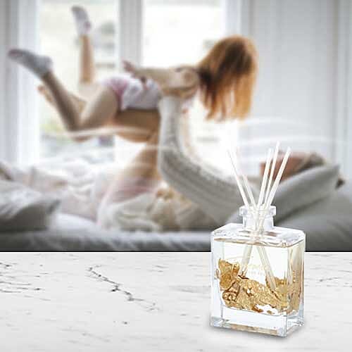 The 5th Season - Air Freshner Diffuser Bottle with Beaten Gold