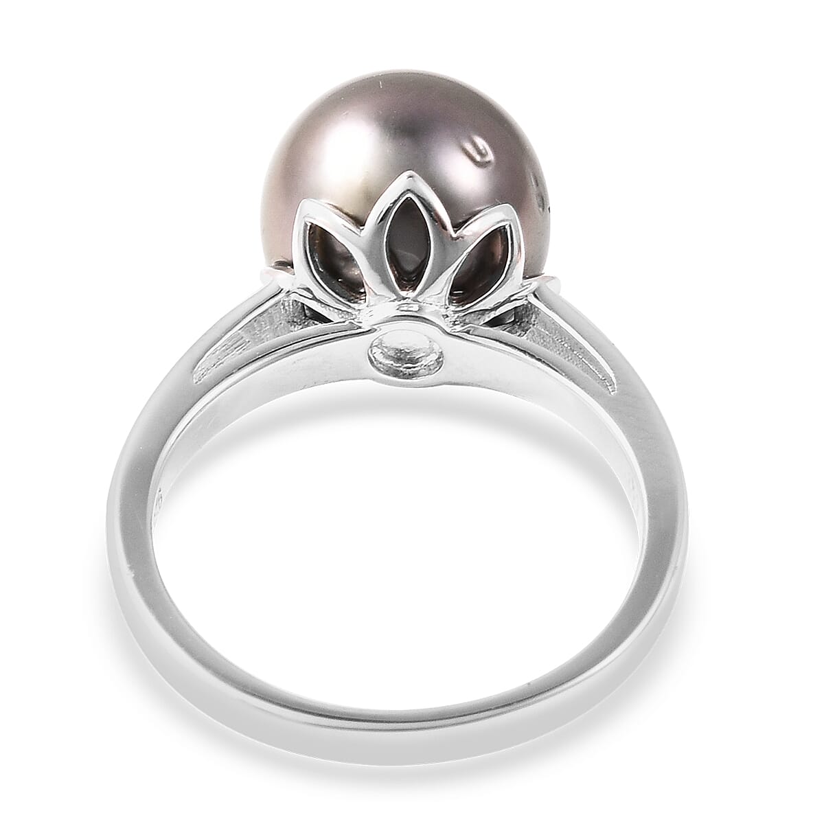 Galatea Pearl - Tahitian Pearl Ring in Sterling Silver