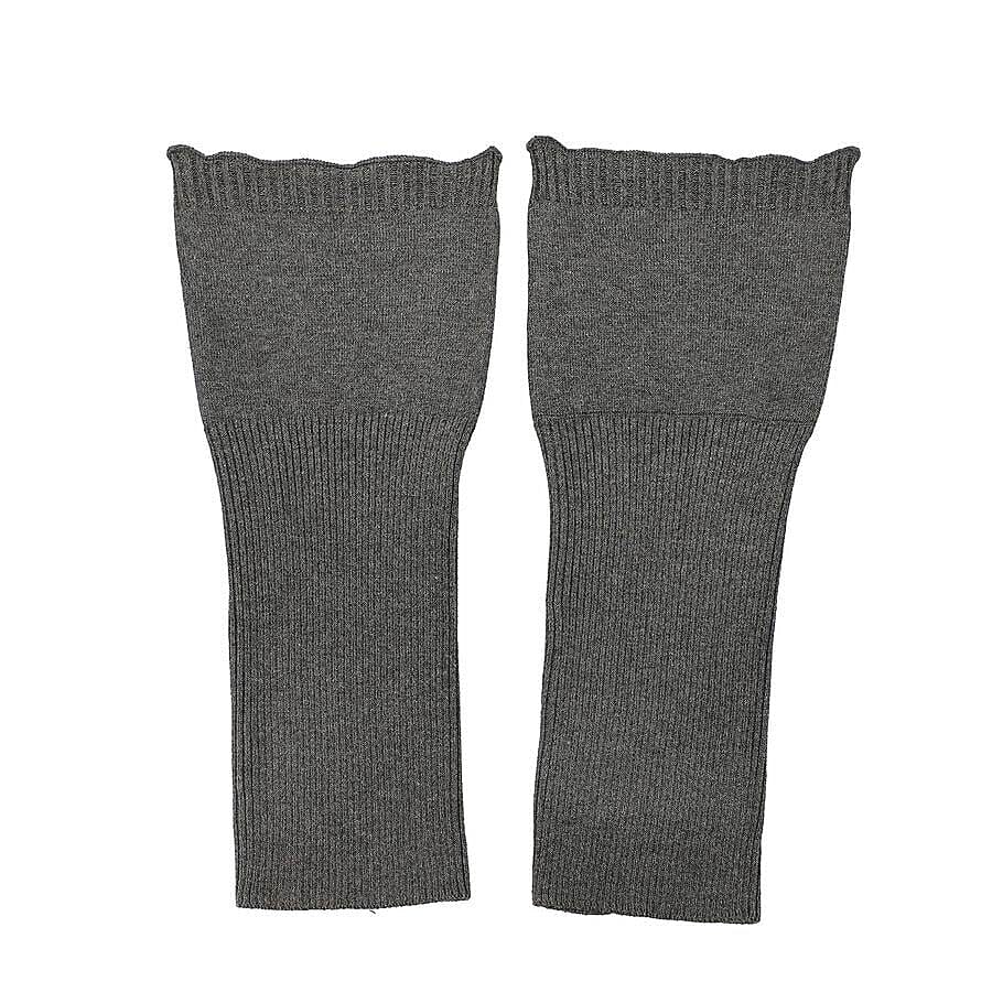 Set of 2 - Elbow Sleeves (Size 33x12 Cm) - Grey