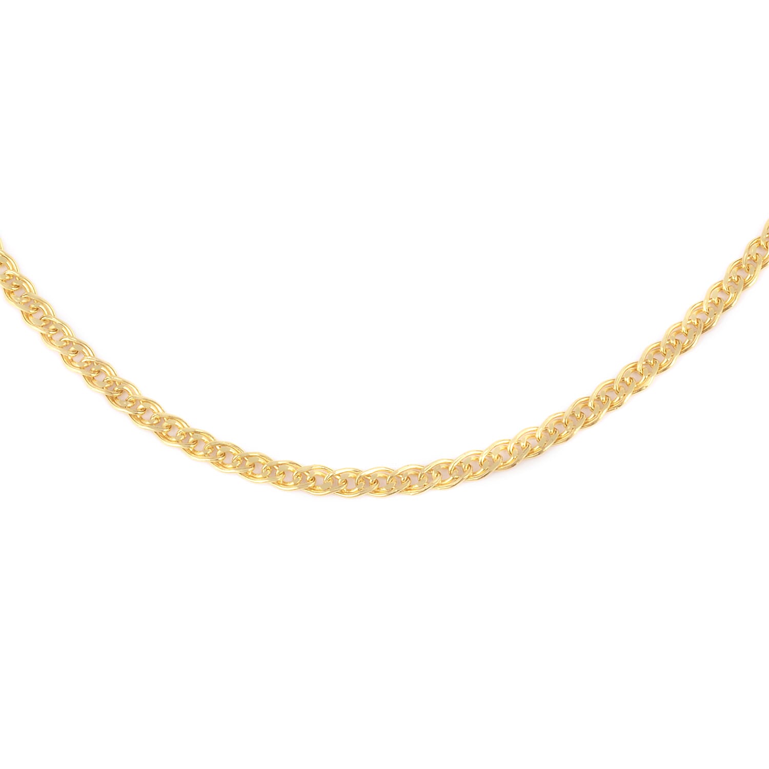 Italian Made 9K Yellow Gold Necklace (Size 18)