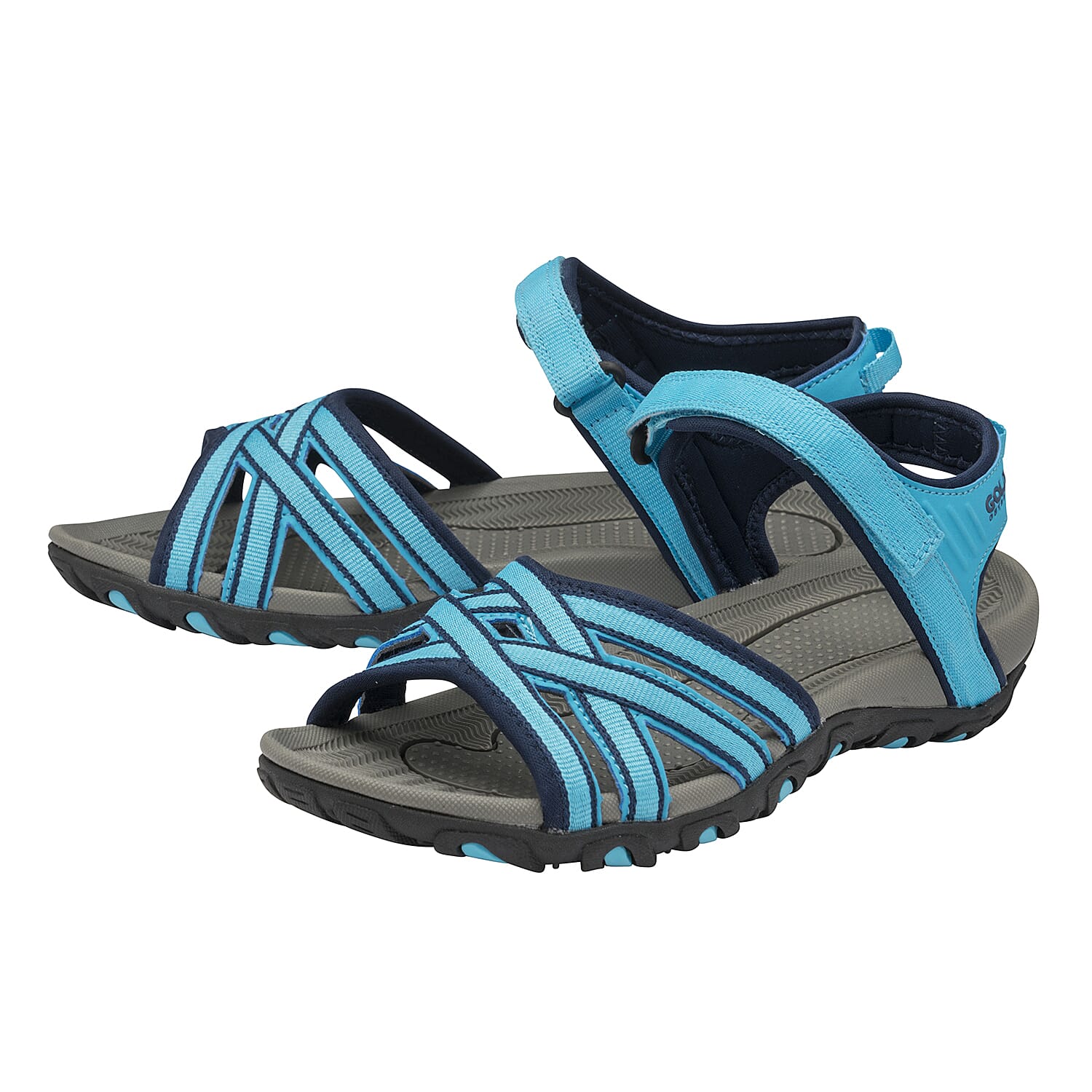 Gola Safed Walking Sandals (Size 4) - Blue and Navy