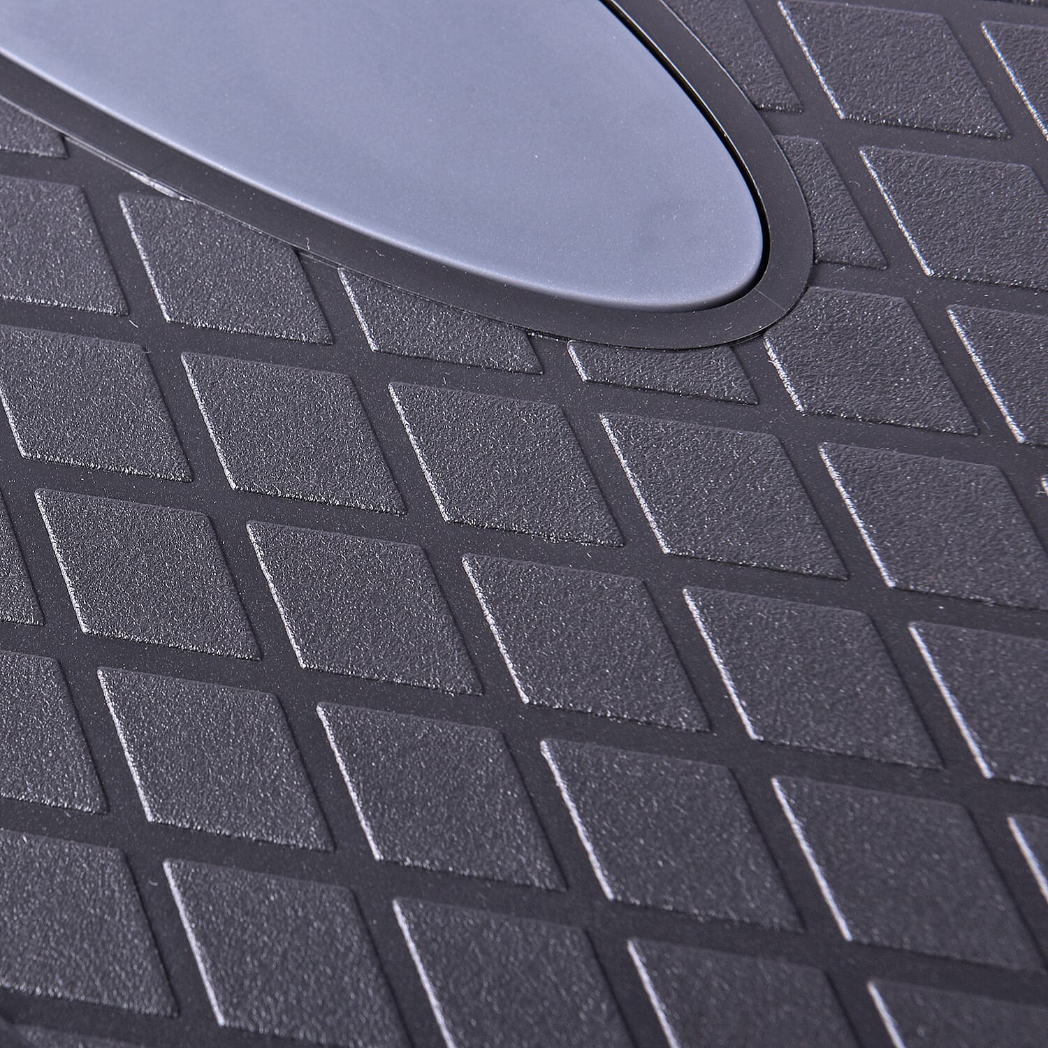 Aerobic Exercise Step Platform (with 2 Levels) - Grey and Black (Size 68x28x15cm)