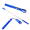 2 Piece Set - 360 Degree Flexible 3 LED Magnetic Flashlight (4XLR44 Battery Included) - Blue