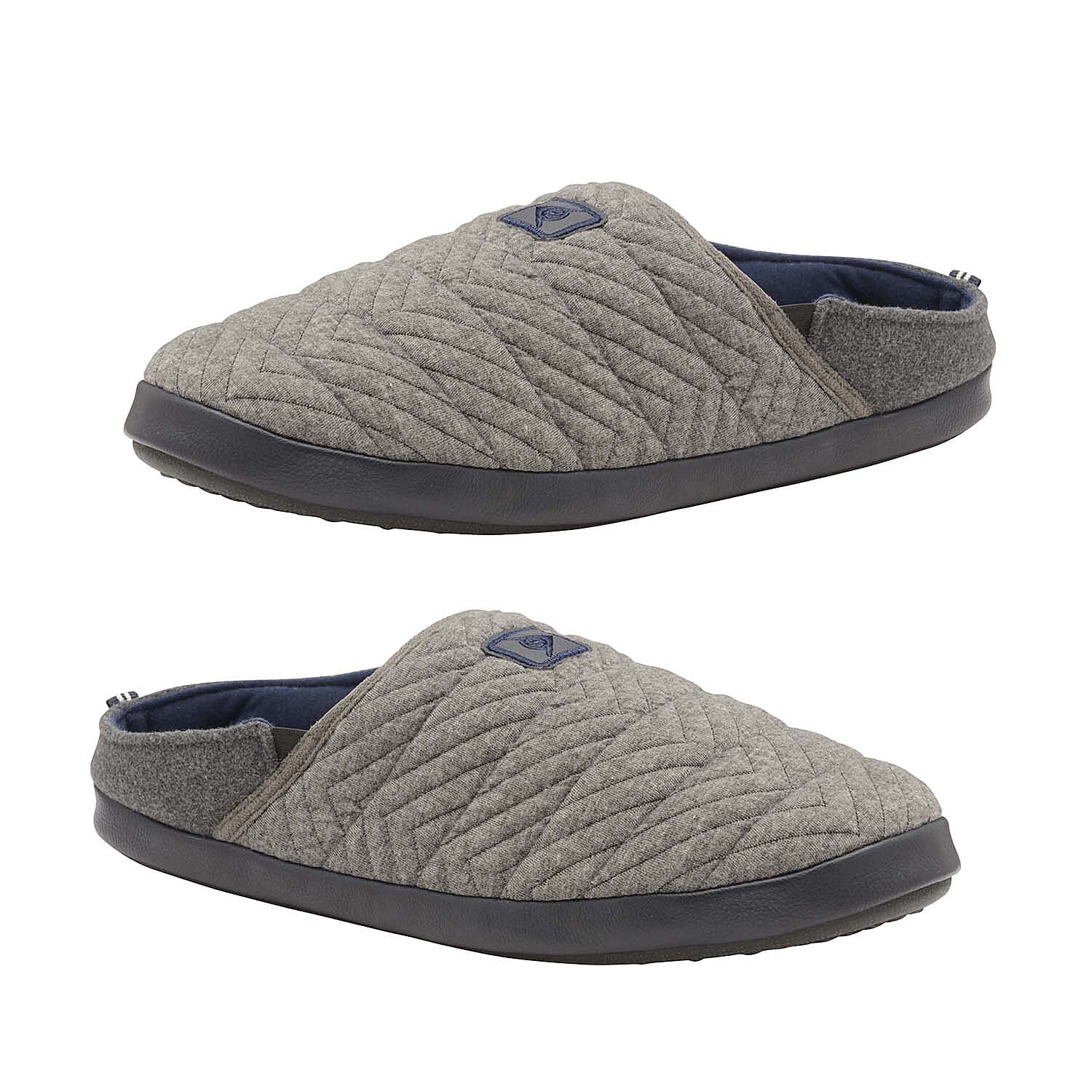 Dunlop Mens Mules Slipper (Size 7) - Grey