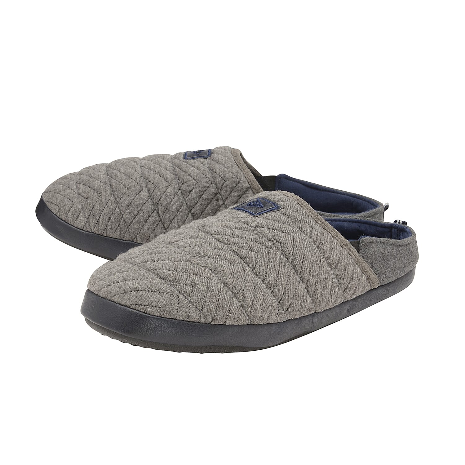 Dunlop Mens Mules Slipper (Size 7) - Grey