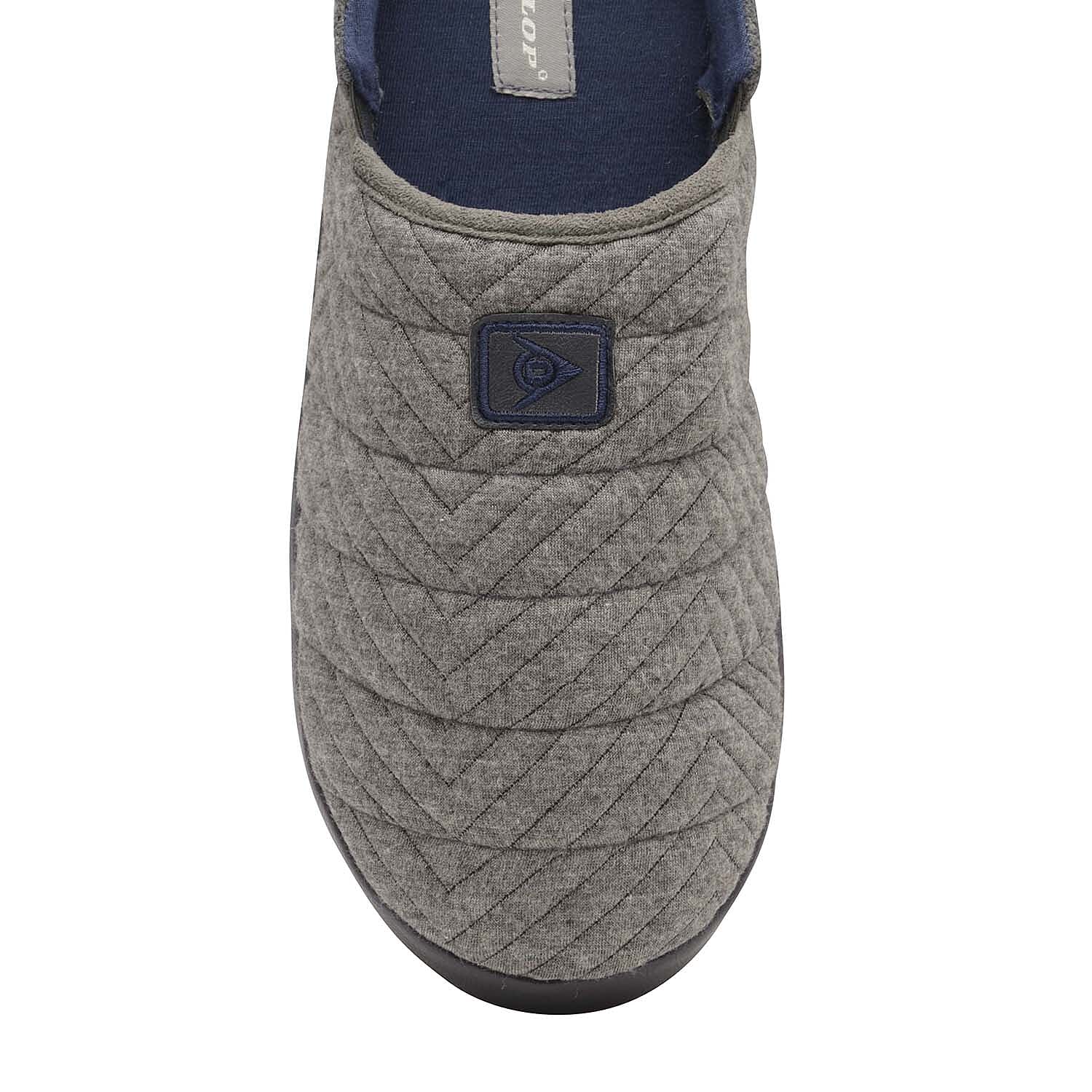 Dunlop Mens Mules Slipper (Size 7) - Grey