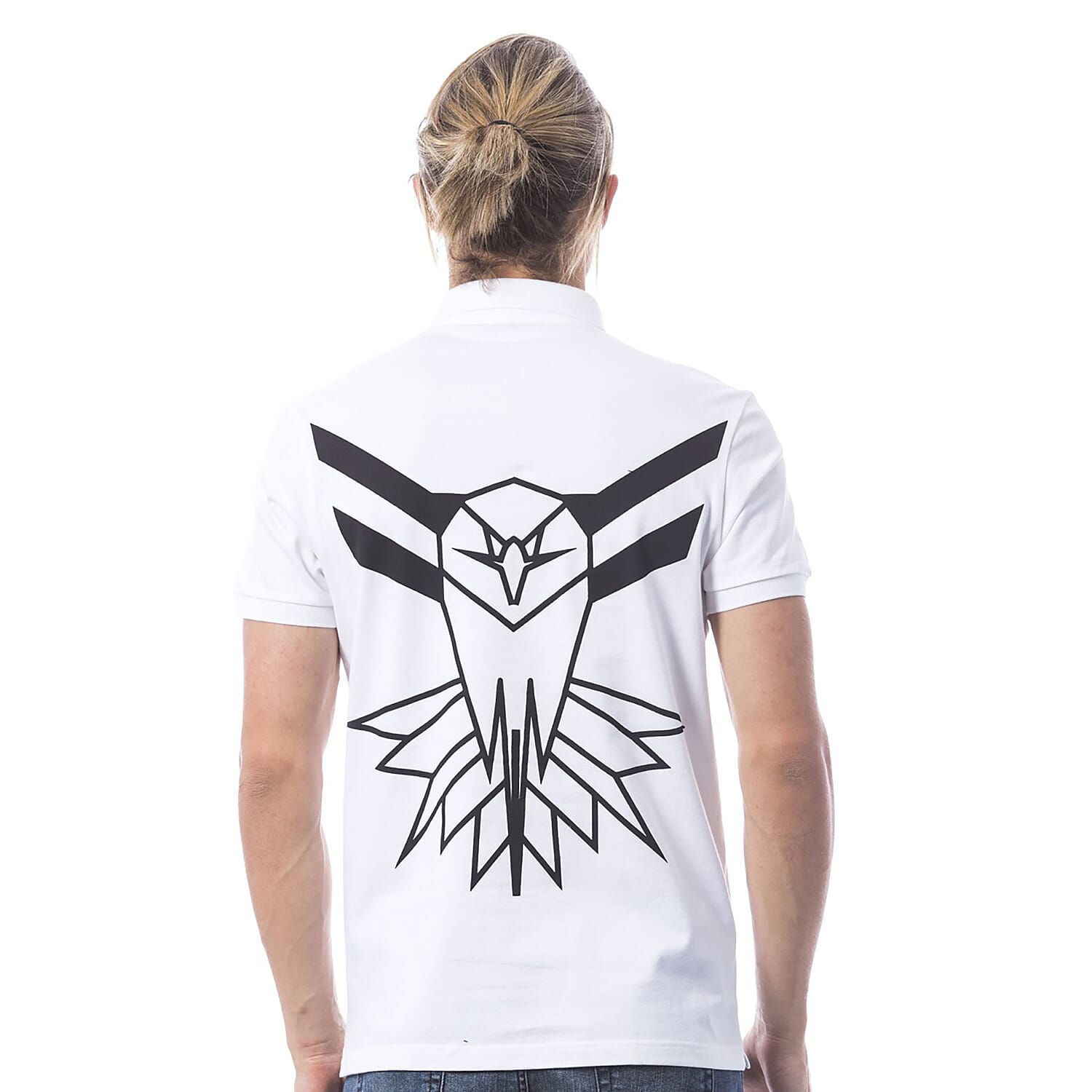 Roberto Cavalli Sport Polo Short Sleeve T-Shirt (Size L) - Optic White