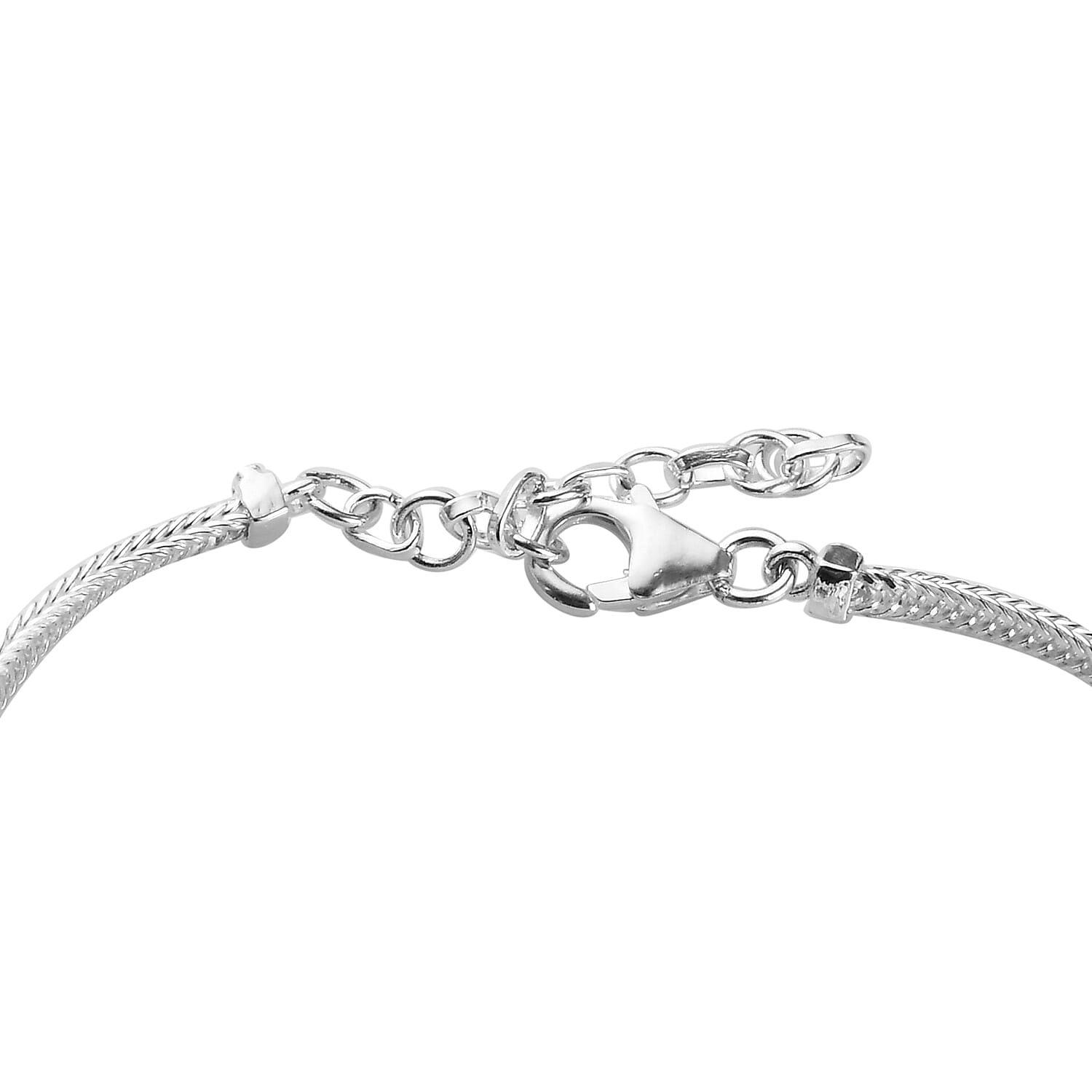 Sky Blue Topaz Bracelet (Size 7 with 1.5 inch Extender) in Sterling Silver 5.89 Ct, Silver wt 8.75 Gms