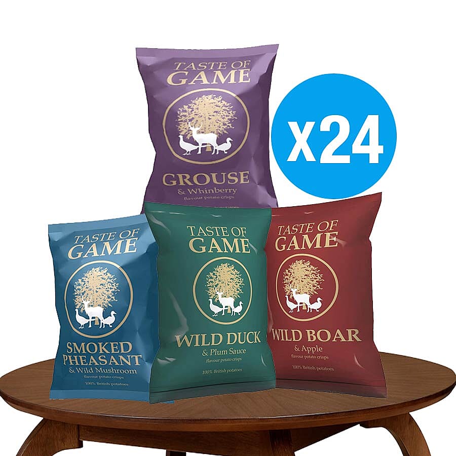 Taste of Game 24x40g 6 Duck, 6 Boar, 6 Grouse, 6 Pheasant