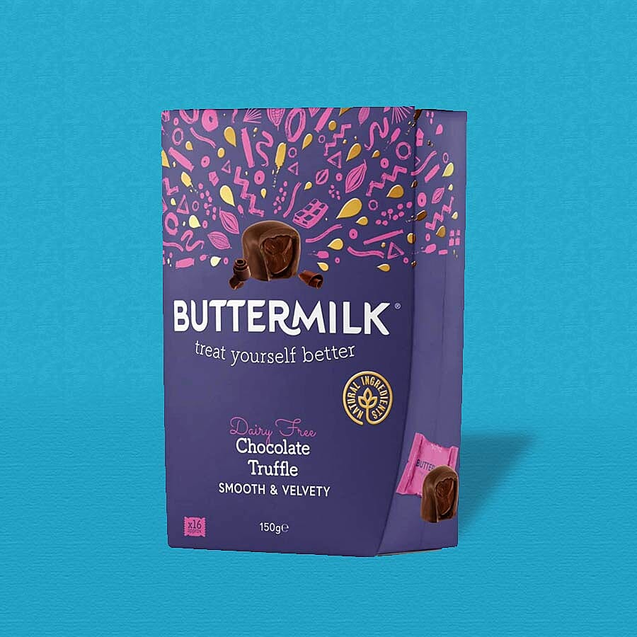 Buttermilk 1 x 150g Dairy Free Chocolatey Truffles