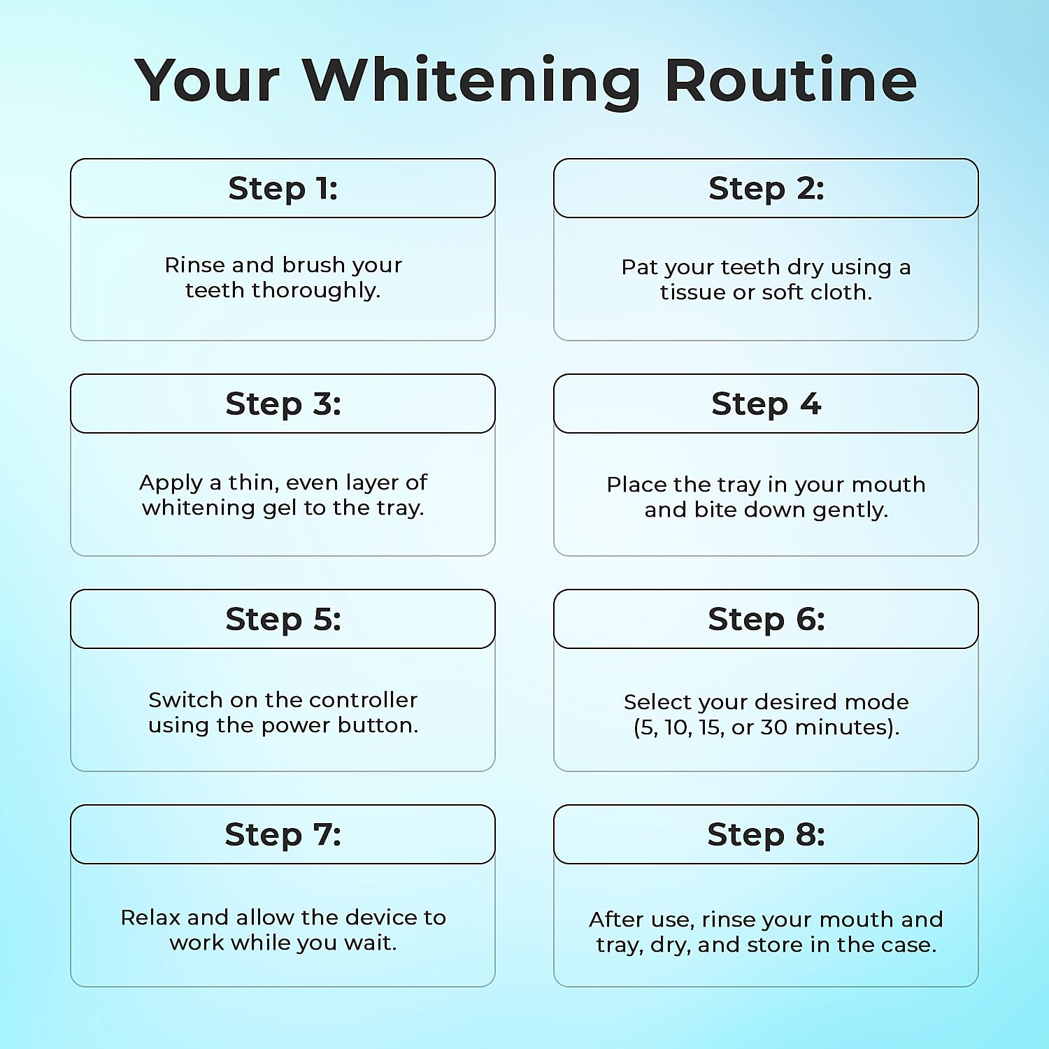 Opatra- Teeth Whitening System With 2 Extra Whitening Gels