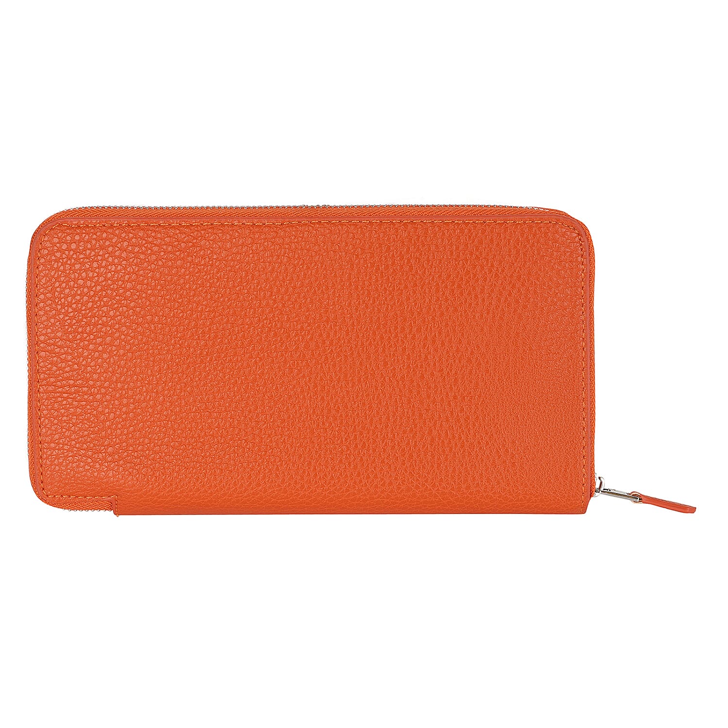 Kris Ana Single Zipper Purse - Orange