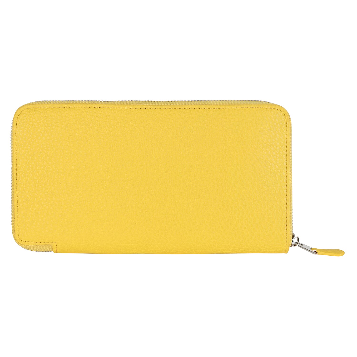 Kris Ana Single Zipper Purse - Yellow