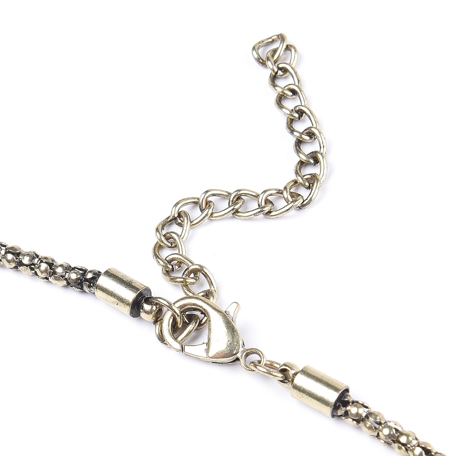 Simulated Diamond, Green and White Austrian Crystal Frog Pendant with Chain (Size 28 with 3 inch Extender) in Yellow Gold Tone