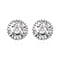 0.50 Ct Diamond Stud Earrings in 9K White Gold SGL Certified I3 GH