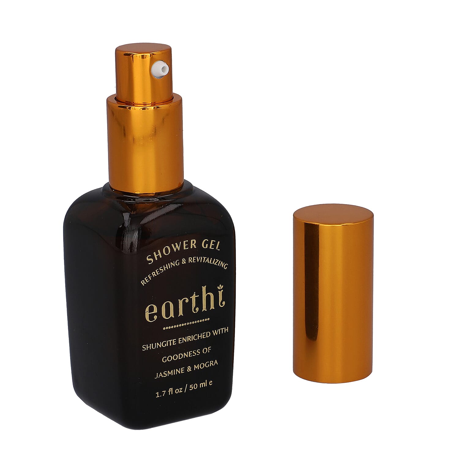 Shungite Enriched Earthi Rose and Lychee Body Butter with complementary Jasmine and Mogra Shower gel (100ml+50ml)