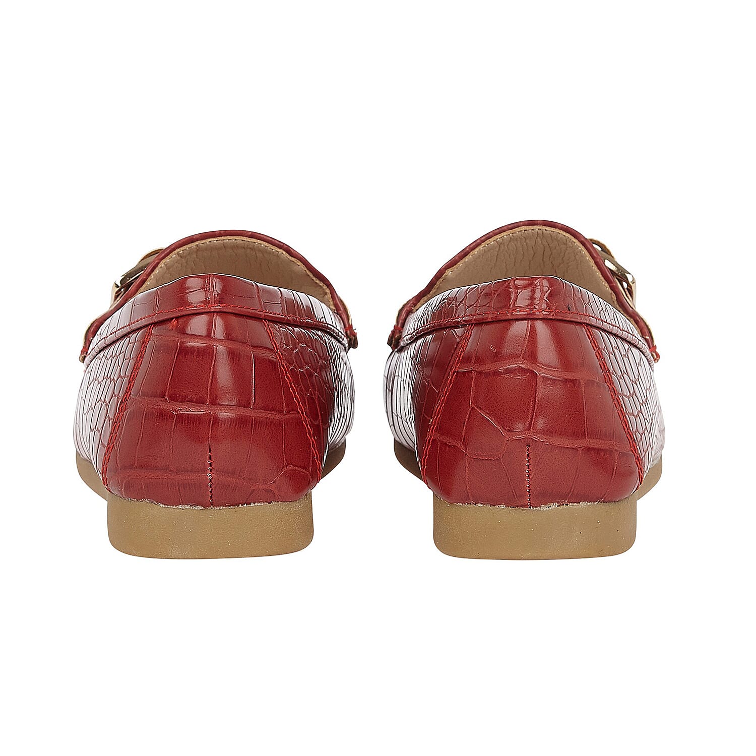 Lotus Red Cory Slip-On Loafers (Size 3)