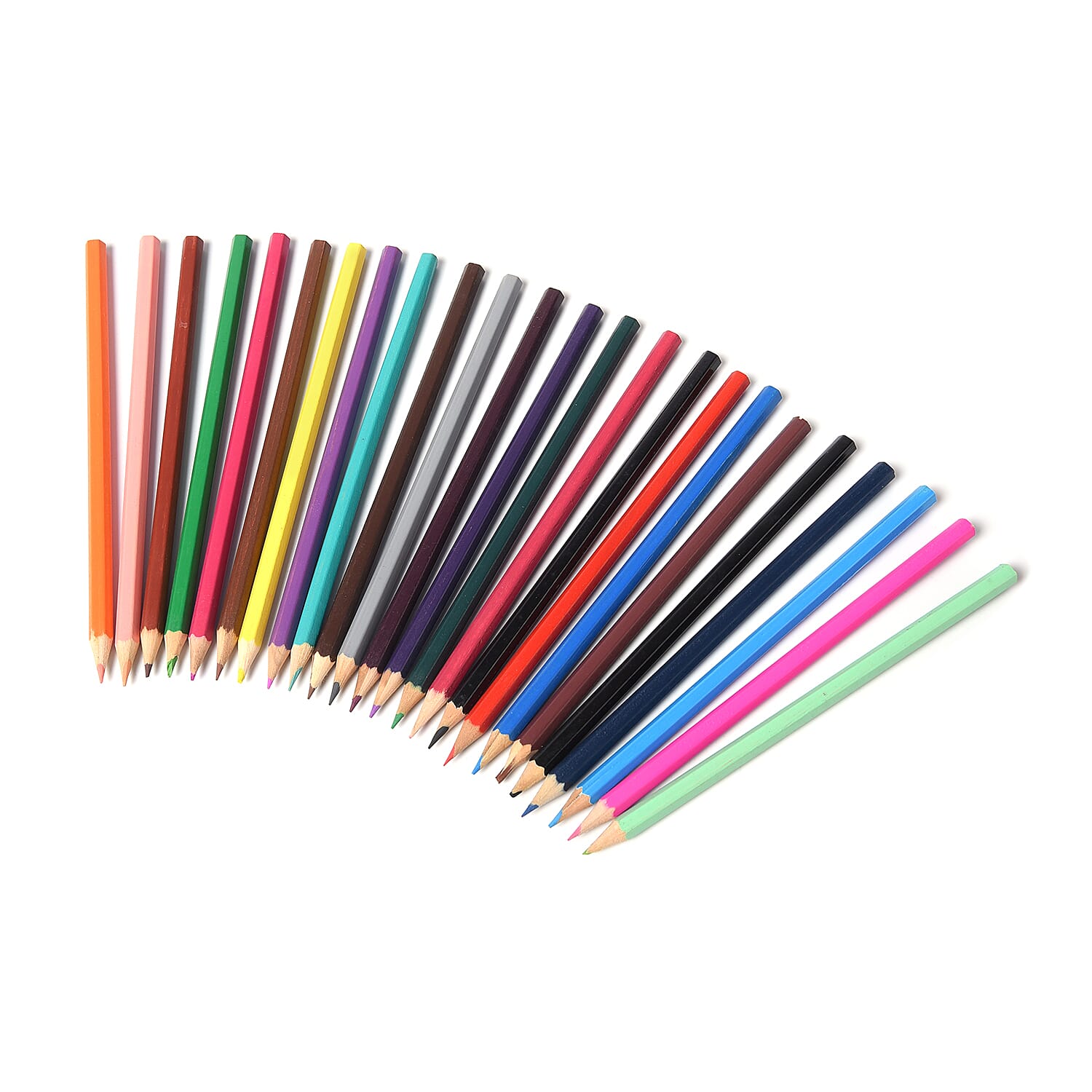 Set of 7 - Six Colouring Books with a Box of 24pcs Crayons (Fairy Tales and Magical Dreams, Secret Garden and Enchanted Forest)