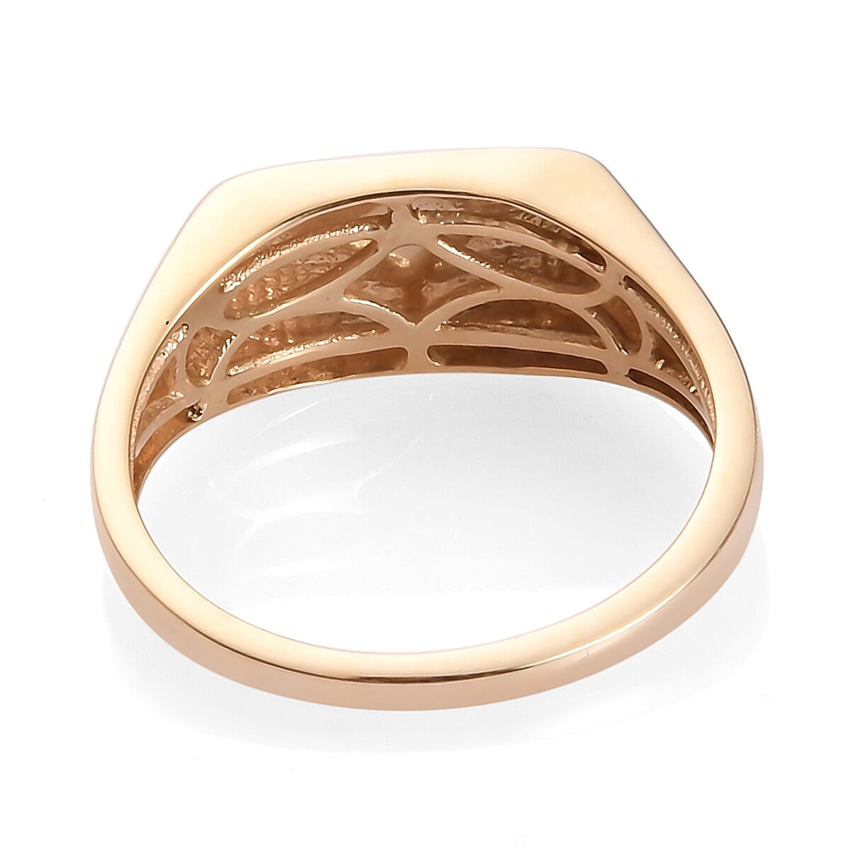 9K Yellow Gold Signet Ring