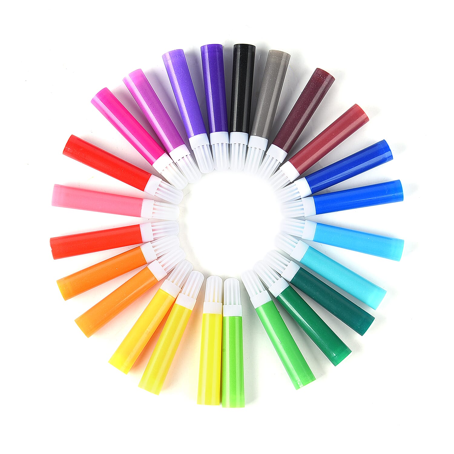 Kids Painting Kit (Including 48 Pcs Crayons, 48 Pcs Oil Pastels, 24Pcs Colour pencils, 12pcs Water colour and 1 Pc Brush Pen, Sharpener, Eraser,Glue, Sketch Pencil) (Box Size 40x30 Cm)