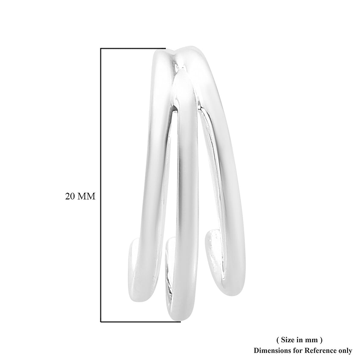 One Time Deal- High Polished Sterling Silver Earrings (with Push Back)