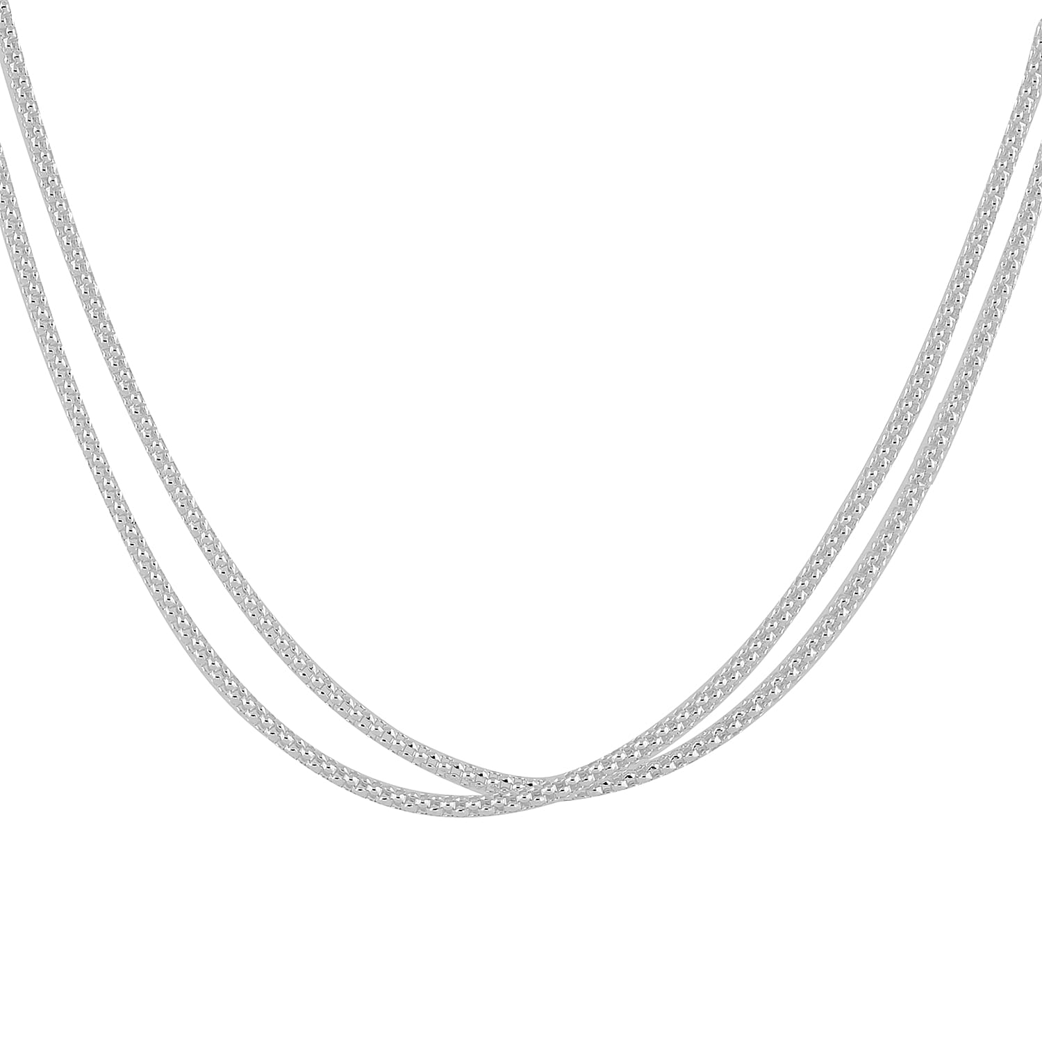 NY Designer Close Out Deal - Sterling Silver Chain (Size 60)
