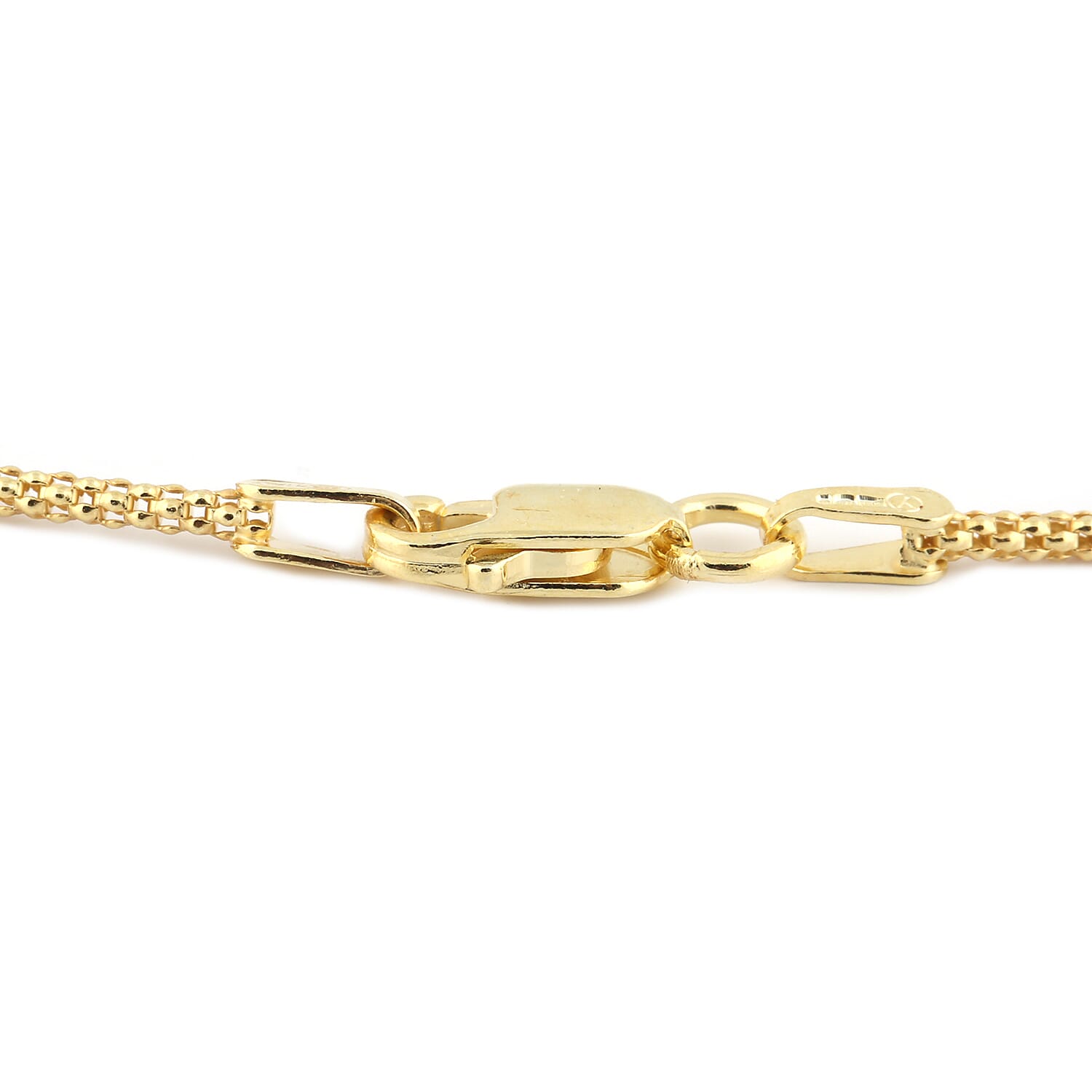 Limited Edition- Coryana Necklace (Size 60) in Yellow Gold Overlay, Silver wt. 8.73 Gms