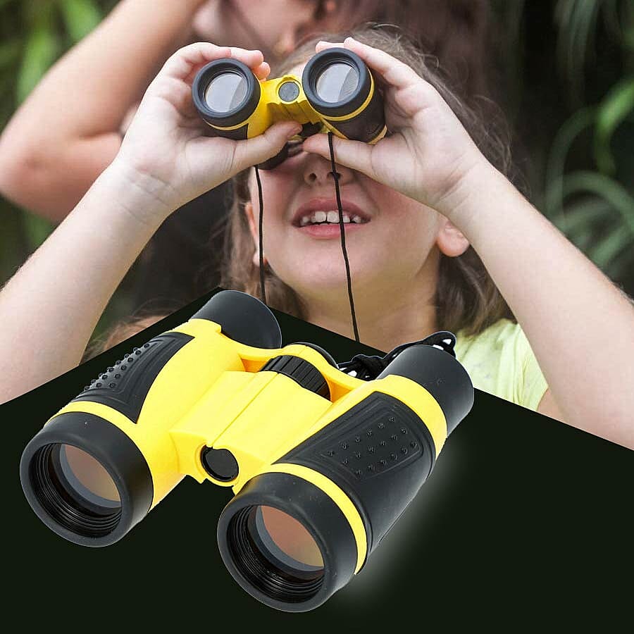 Binoculars, Flashlight, Compass, and Magnifying Glass